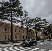 Exterior de la Audiencia Provincial de Logroño.