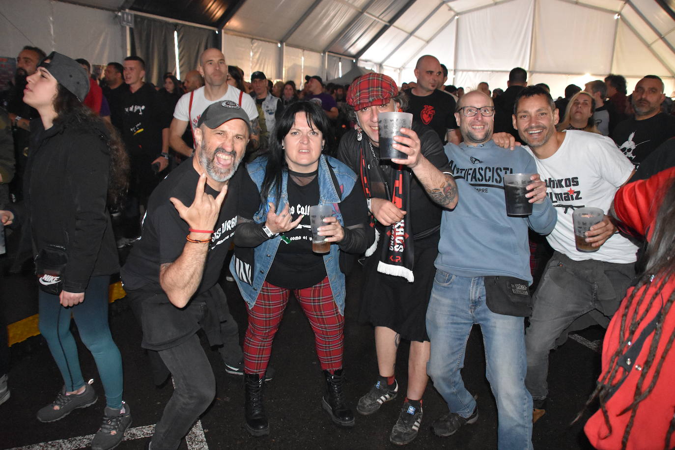 Las imágenes de la primera jornada del Kalagurrirock de Calahorra