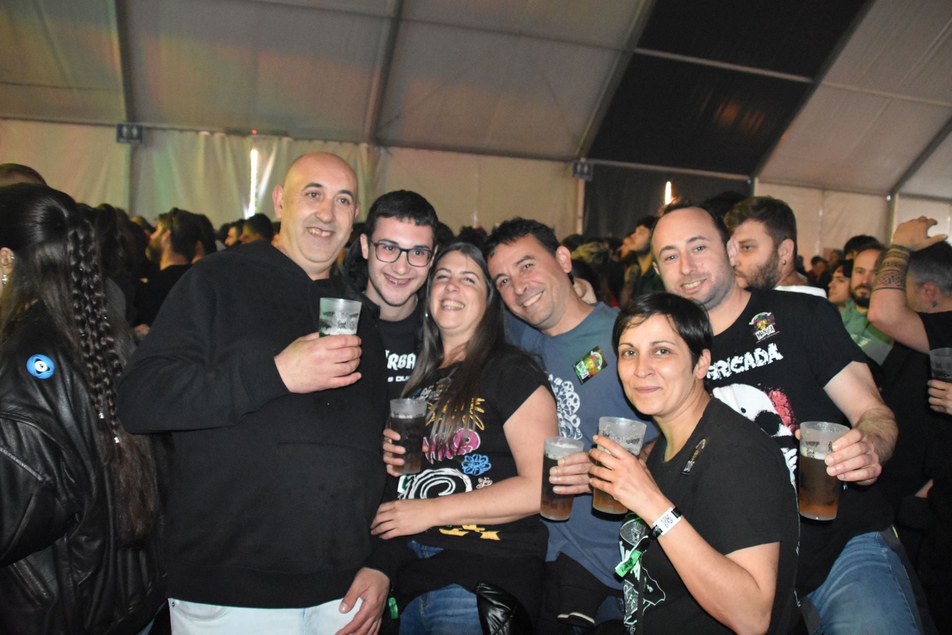 La segunda jornada del Kalagurrirock, en imágenes