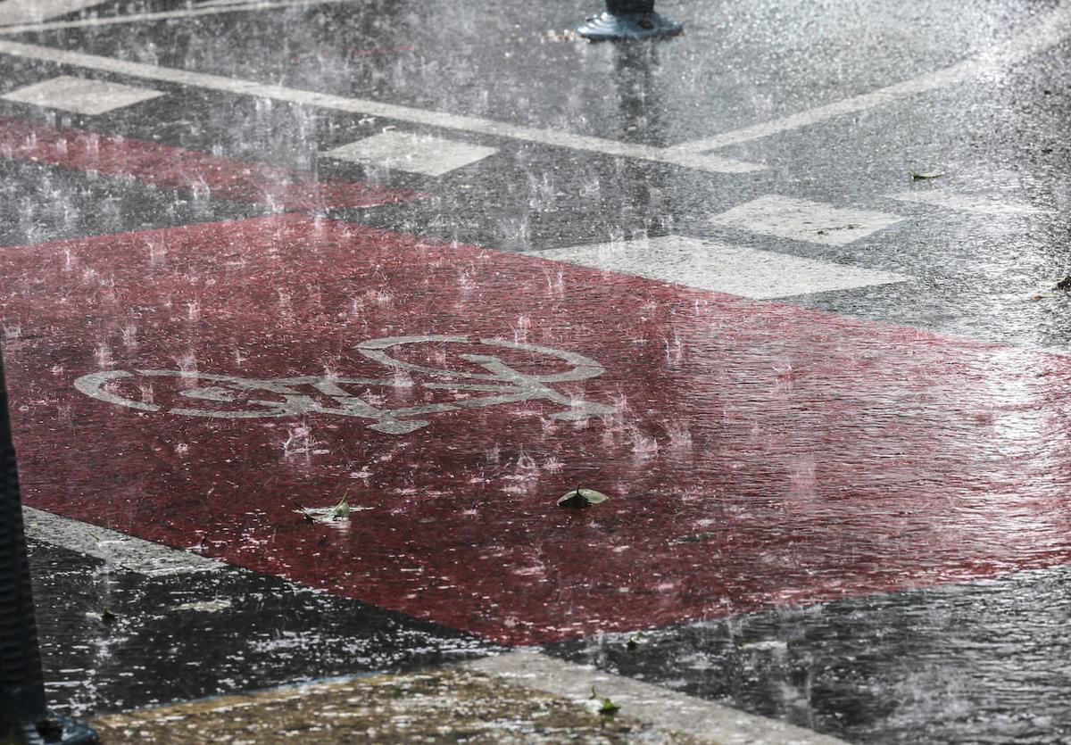 Las fuertes lluvias incrementan las cuencas de los ríos Tirón y Alhama