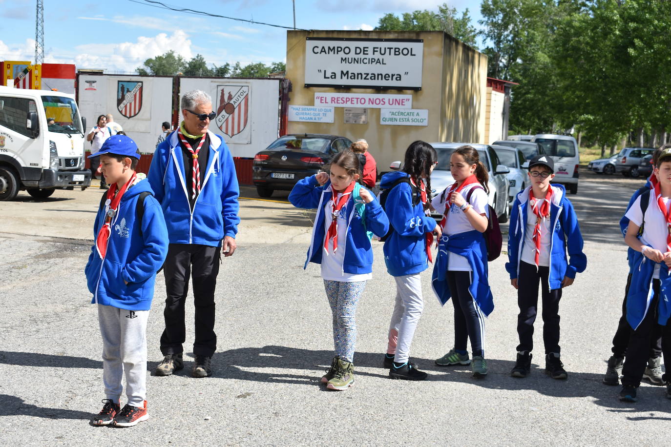 Las imágenes del 50 aniversario de los scouts de Autol