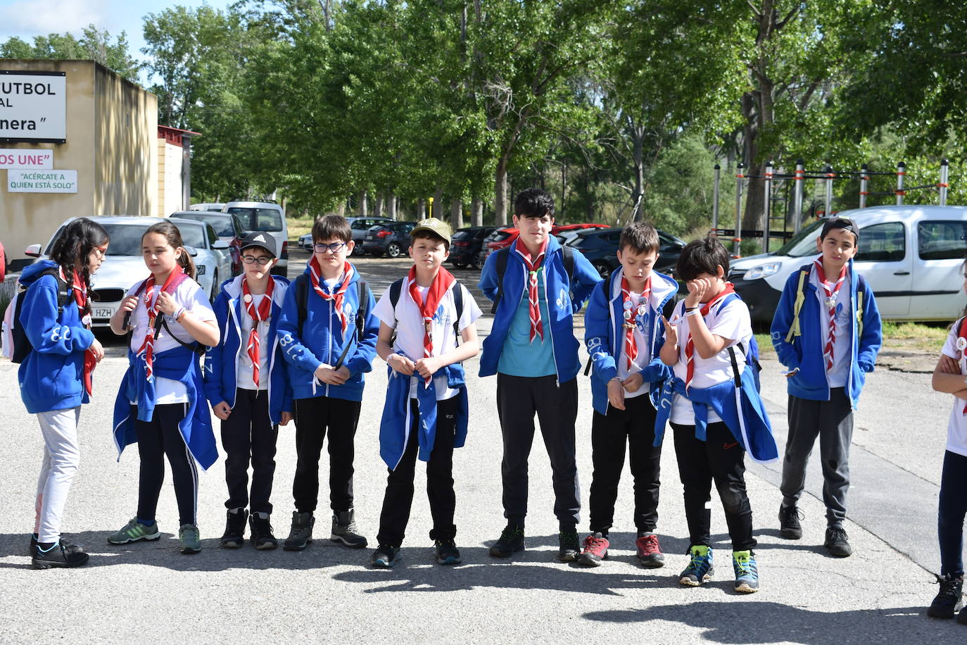 Las imágenes del 50 aniversario de los scouts de Autol