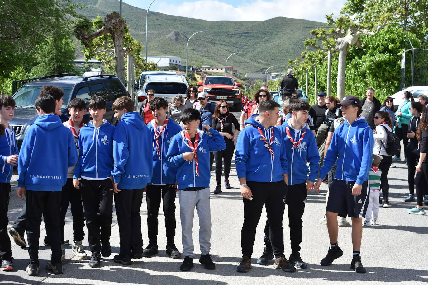 Las imágenes del 50 aniversario de los scouts de Autol