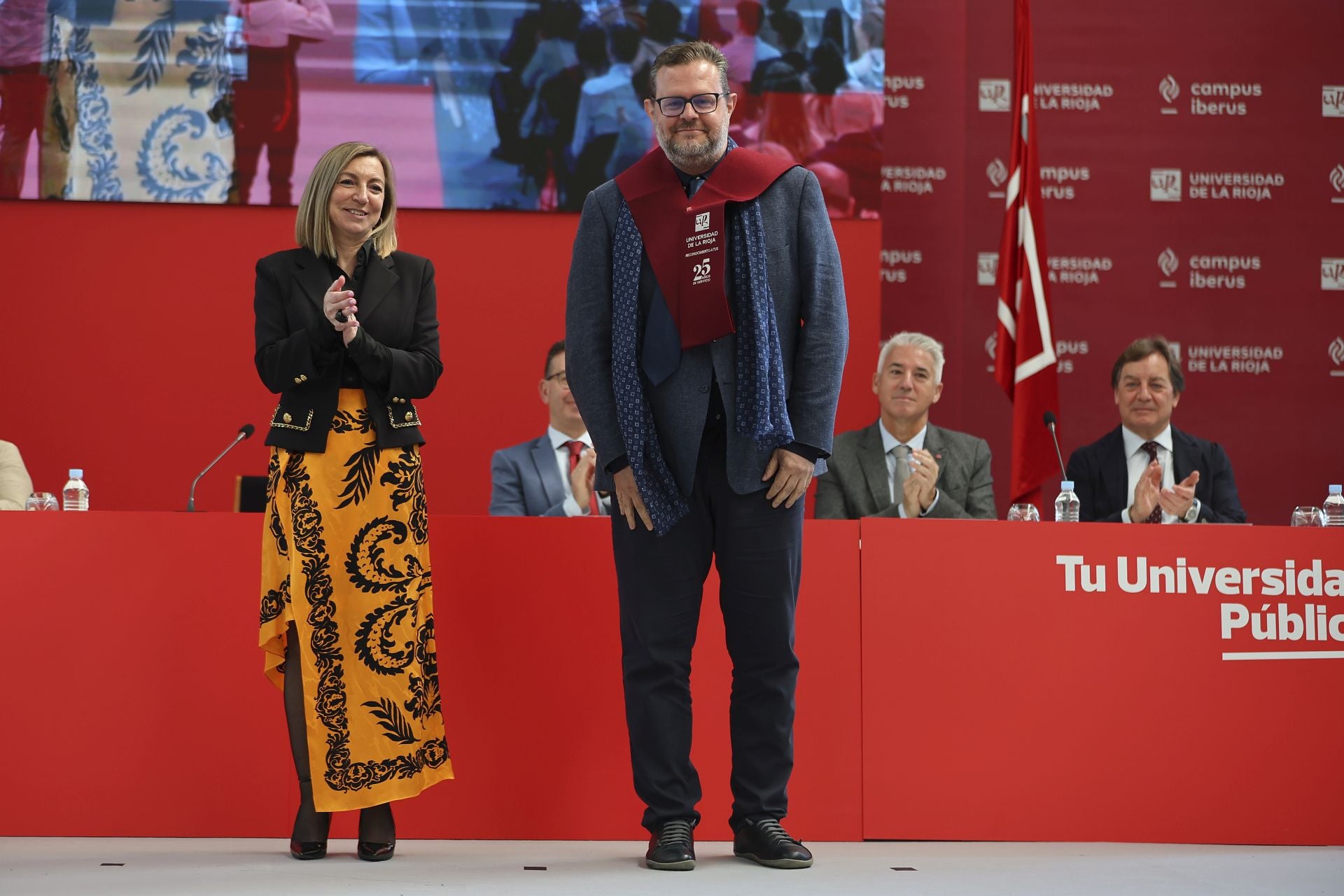 El aniversario de la Universidad de La Rioja, en imágenes