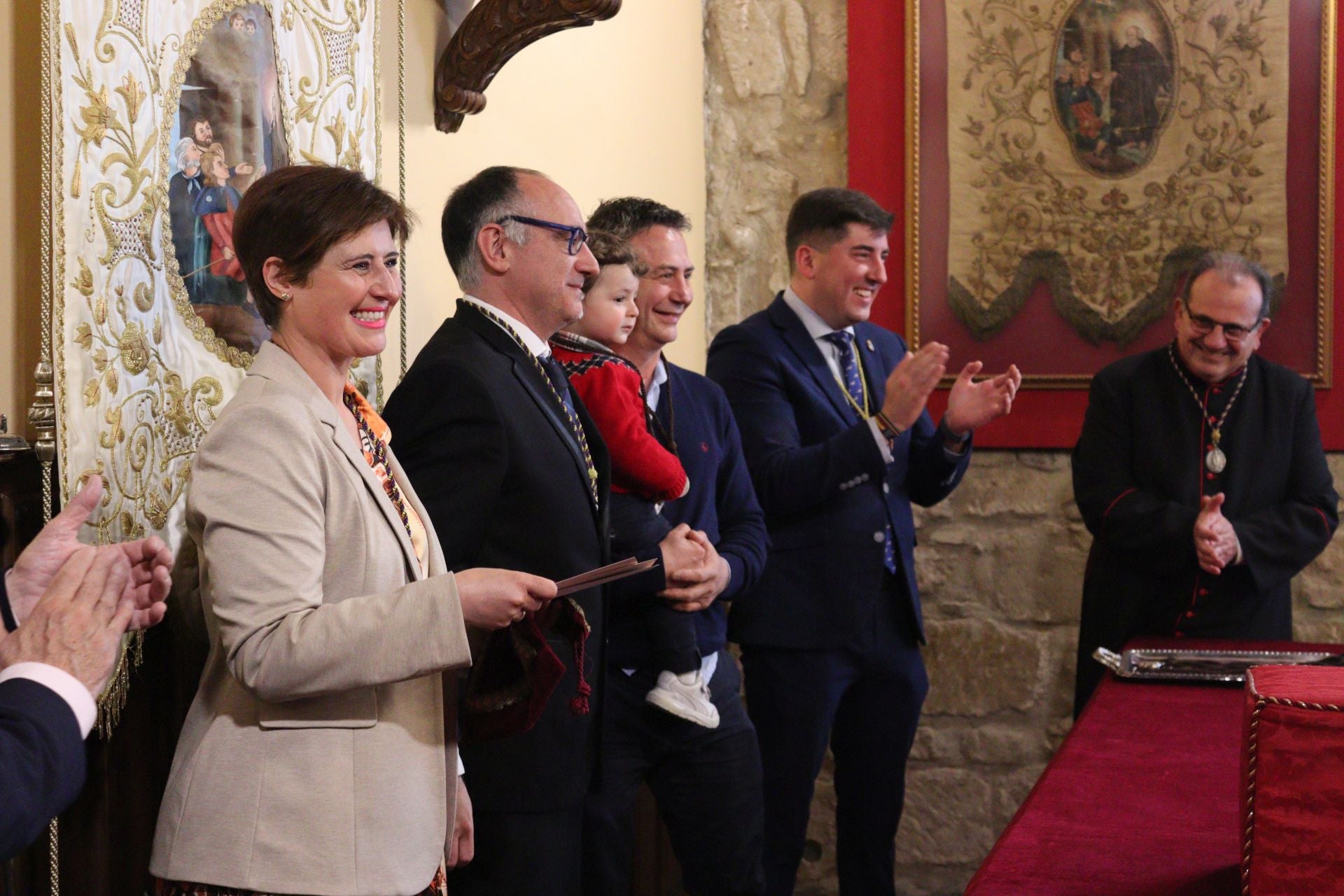 Los nuevos priores de la Cofradía del Santo toman posesión
