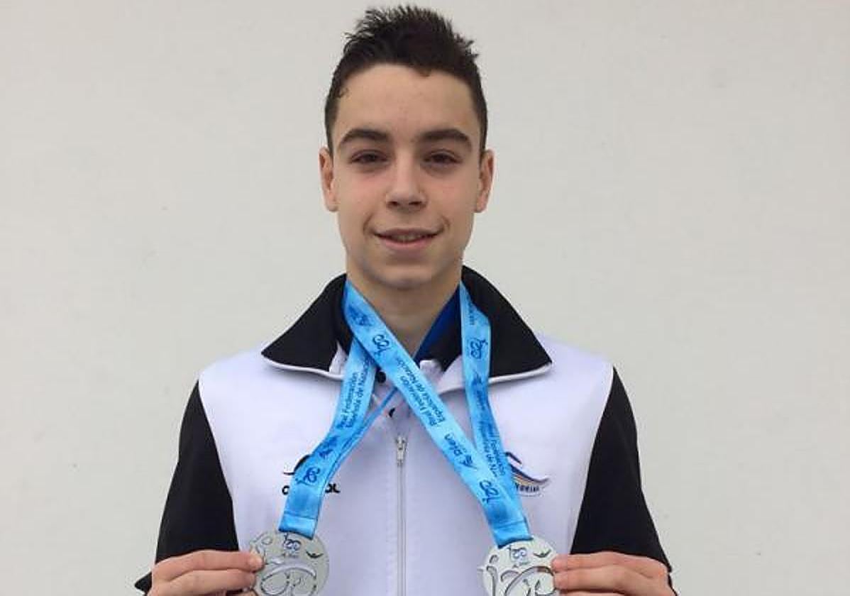 El nadador Iván Martínez Sota, uno de los deportistas reconocidos como de Alto Rendimiento.