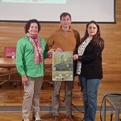 Francisca Terroba (izquierda), Óscar Fernández (centro) y Blanca Fernández (derecha).