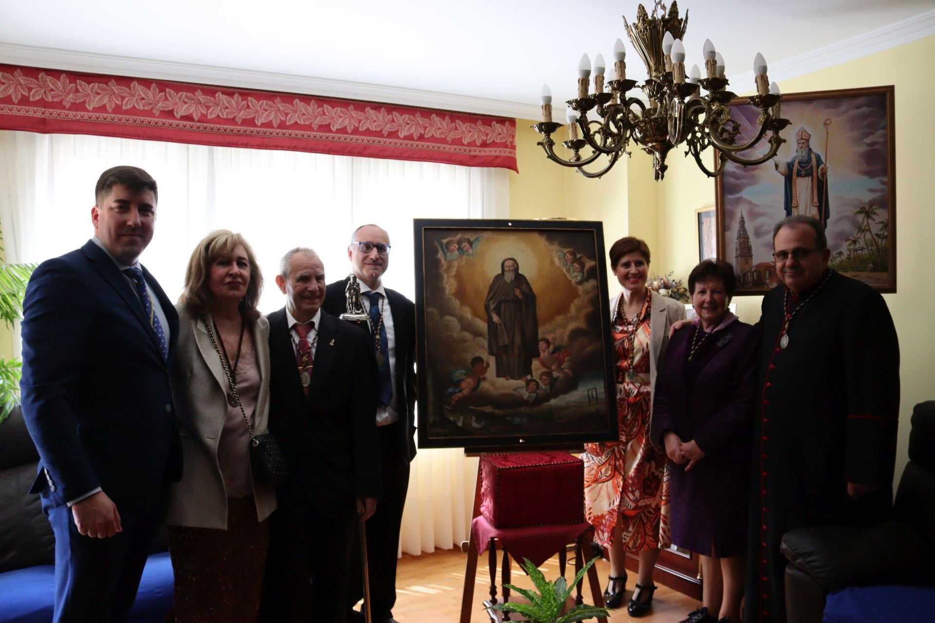 Los nuevos priores de la Cofradía del Santo toman posesión