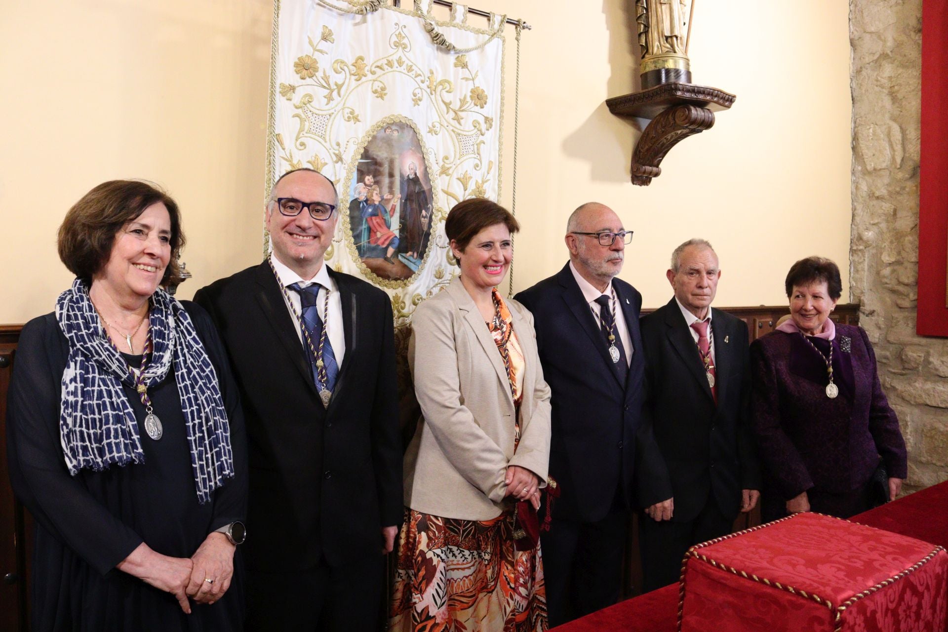 Los nuevos priores de la Cofradía del Santo toman posesión