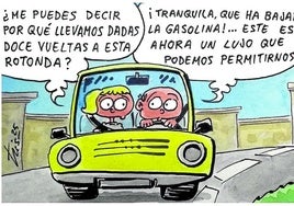 La bajada del precio de la gasolina, según Tris