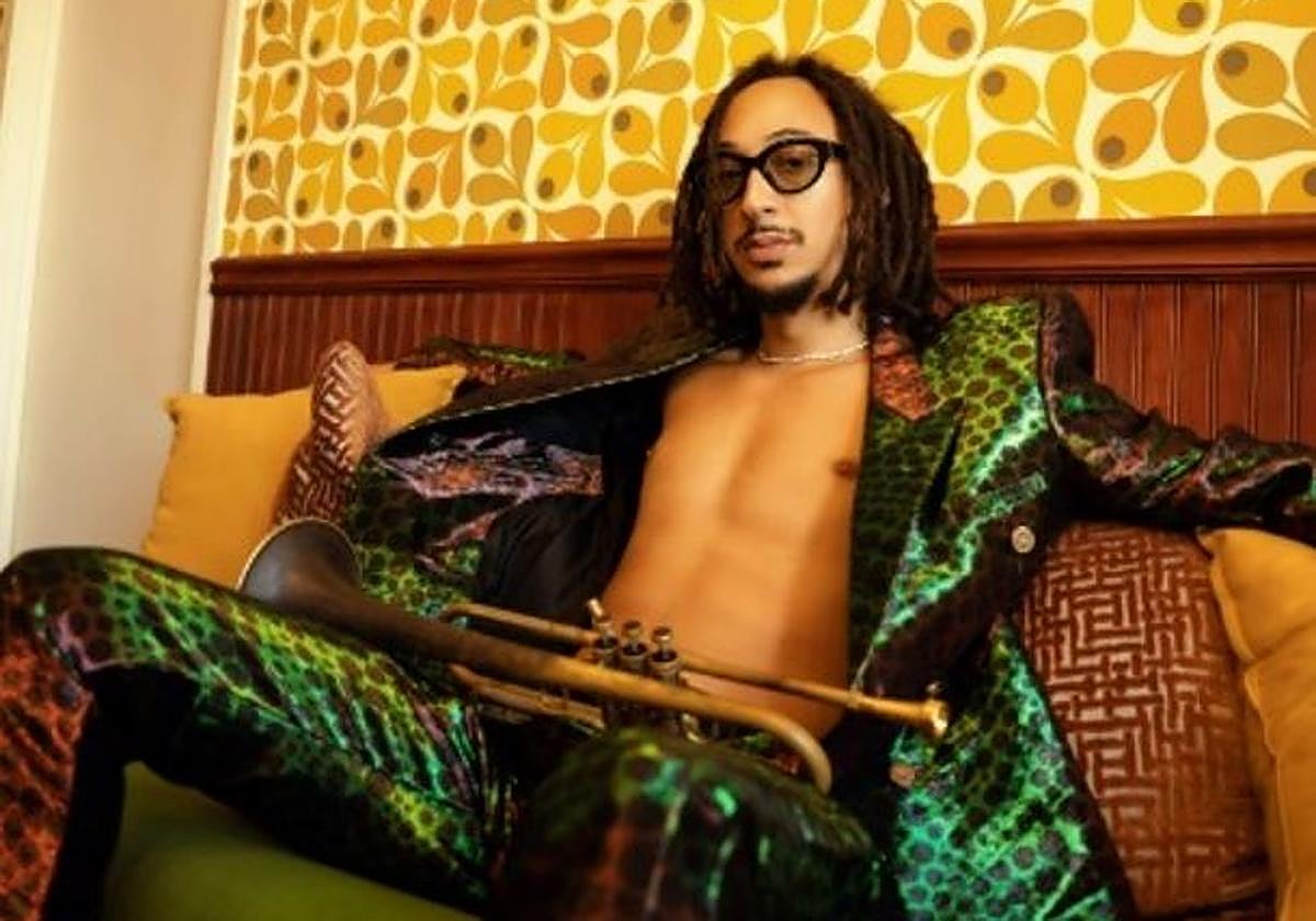 El trompetista americano Theo Croker.