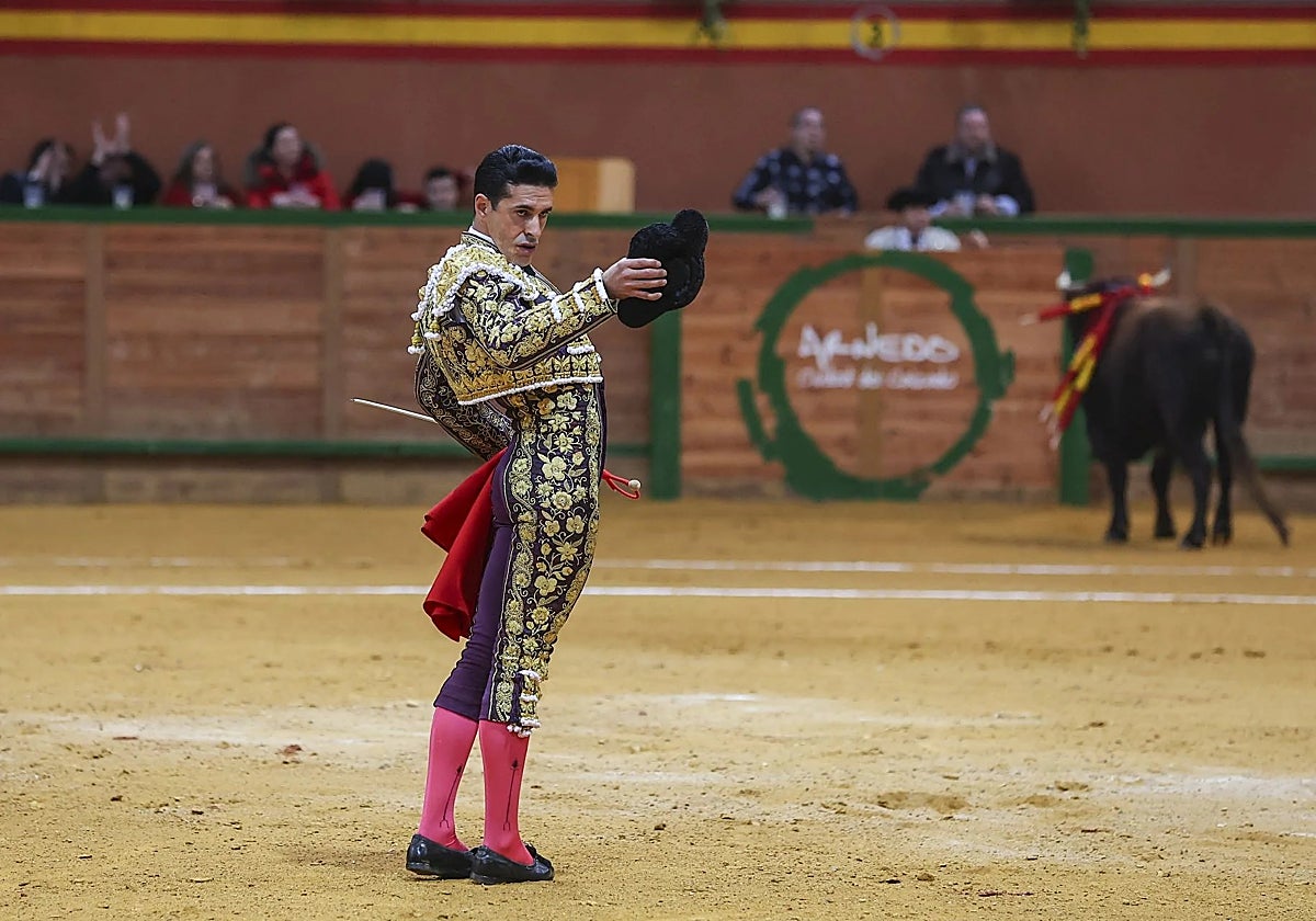 Talavante, en la plaza de toros de Arnedo.