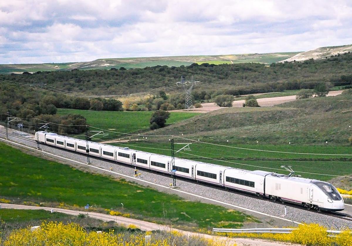Imagen del Talgo S-107 encargado por Renfe.