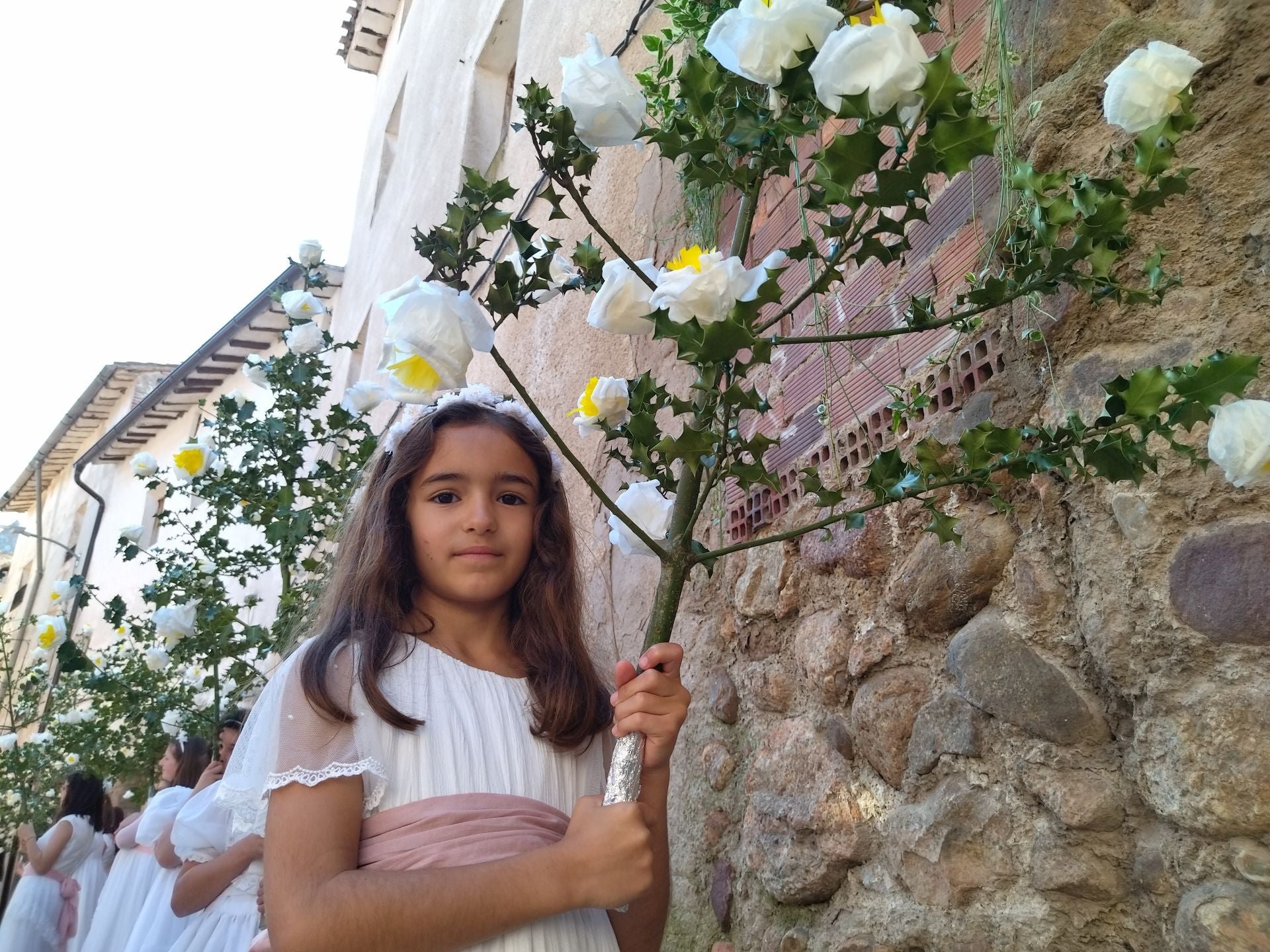 Las imágenes de la procesión de las Doncellas de Sorzano