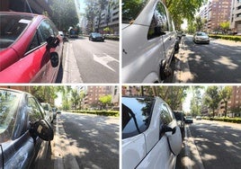 Destrozan los retrovisores de una decena de coches en Duques de Nájera