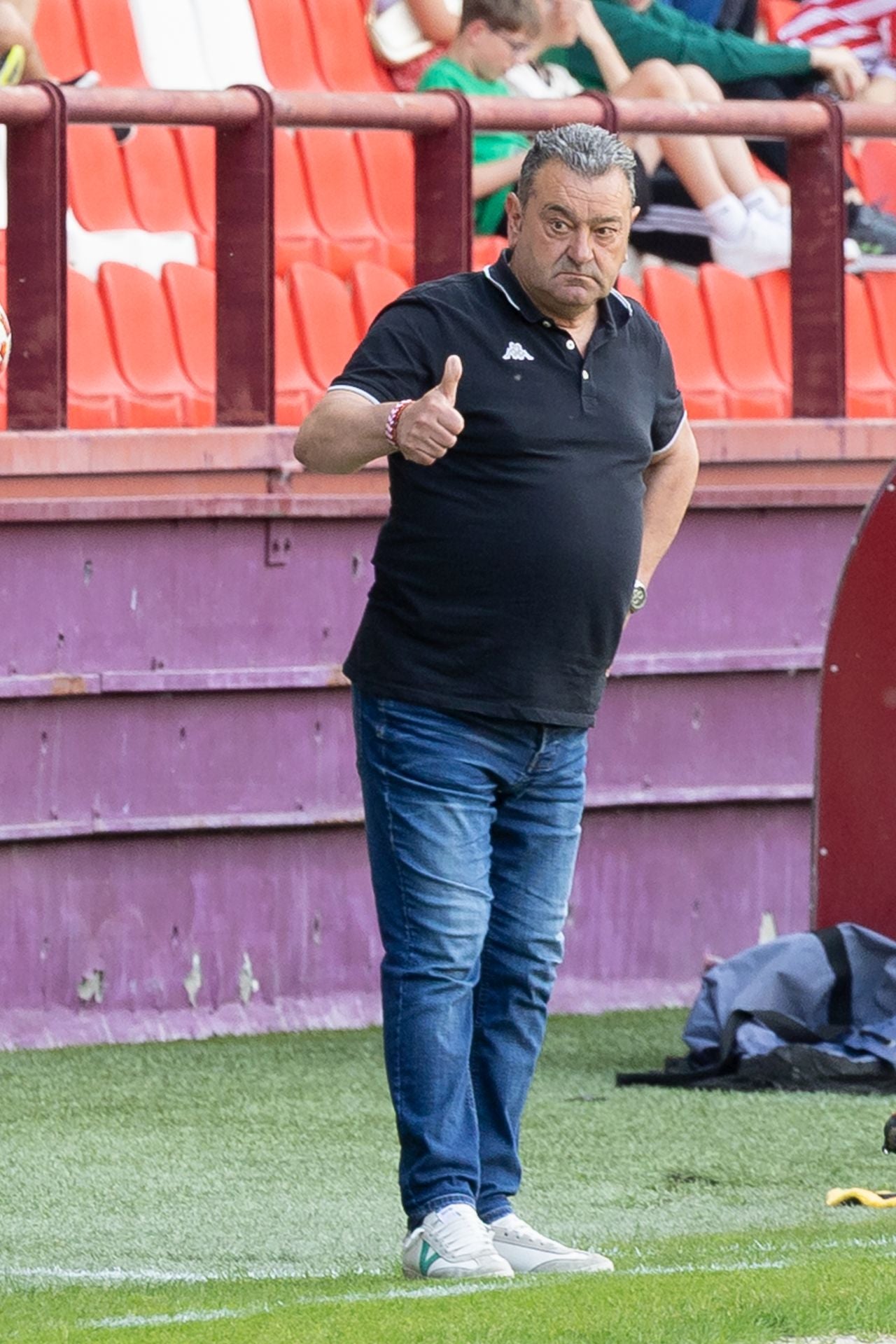 El partido SD Logroñés-Estepona en Las Gaunas