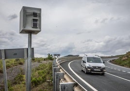 Nuevo radar colocado en la N-232.