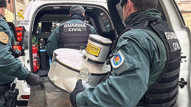 Las imágenes del operativo antidroga en La Rioja y el norte de España