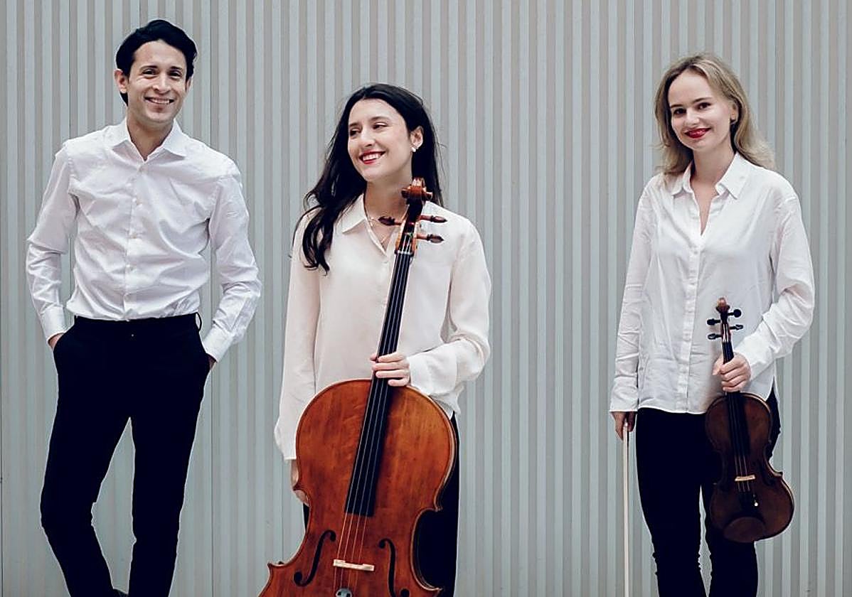 El trío Ensemble Rona.