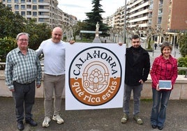 Responsables de la Asociación de Hostelería de Calahorra.