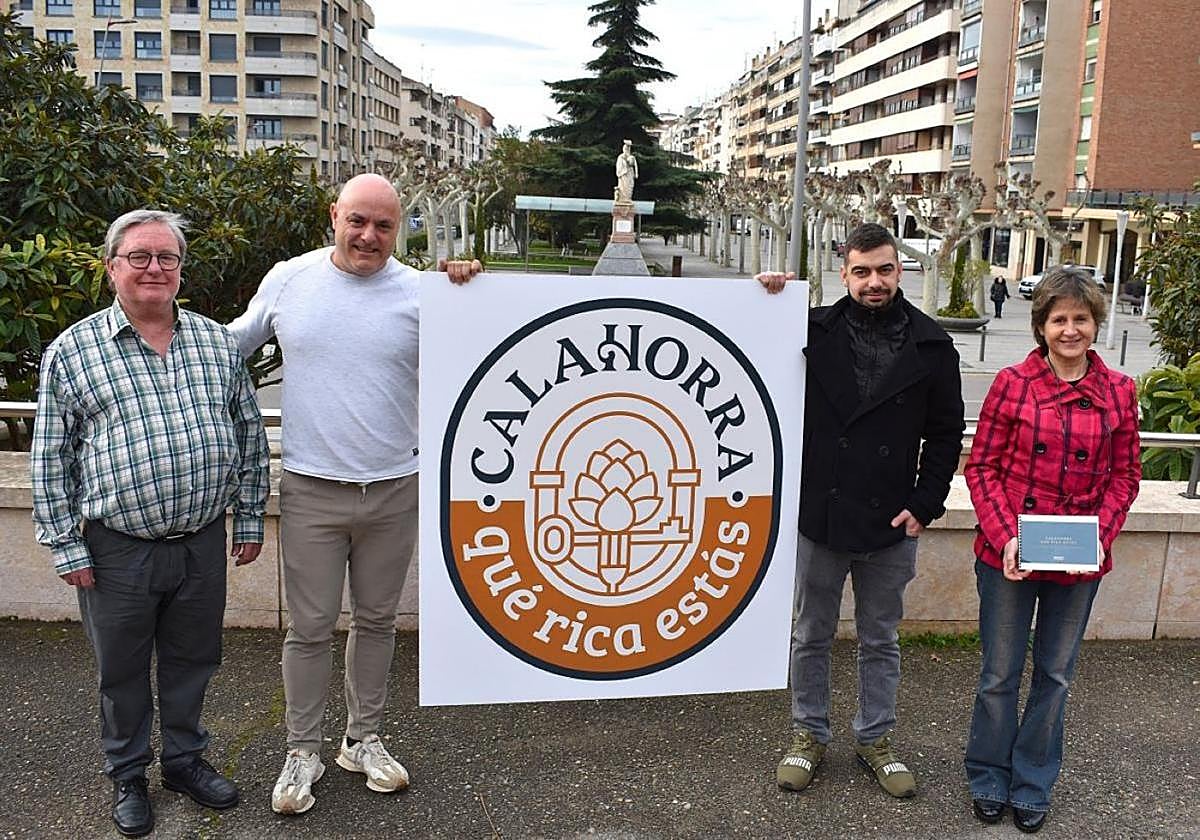 Responsables de la Asociación de Hostelería de Calahorra.