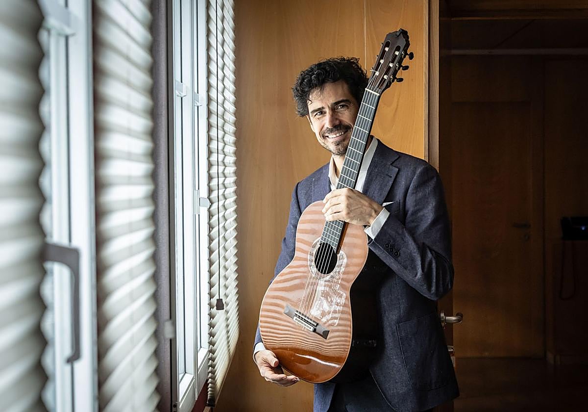 El guitarrista riojano Pabo Sainz-Villegas.