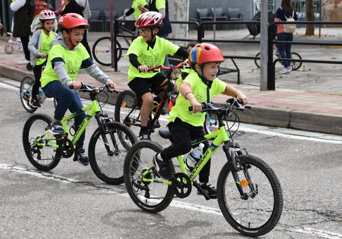 Anterior edición del Día de la Bicicleta en Cervera.