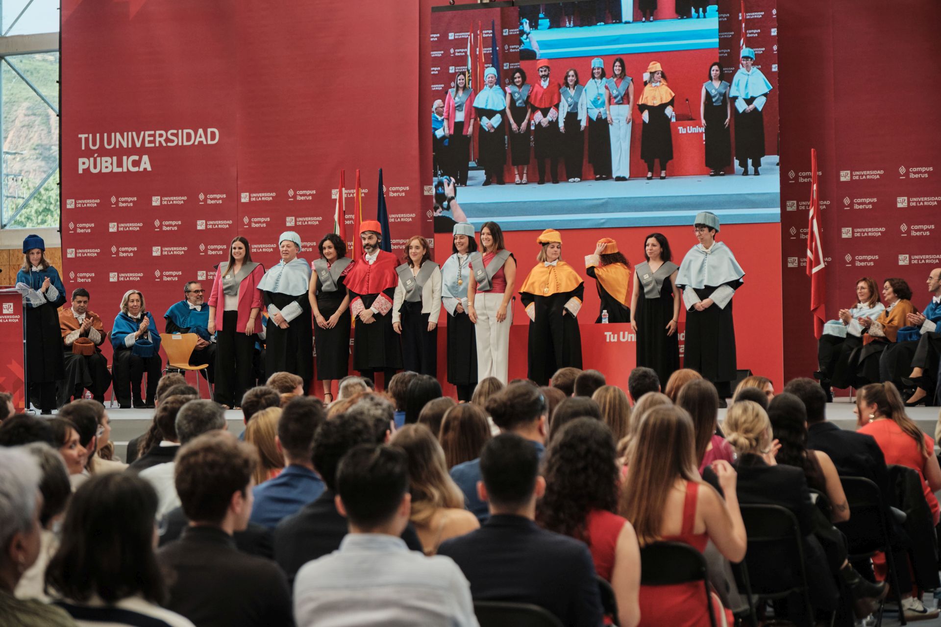 Acto de graduación de la Escuela de Máster y Doctorado de la UR