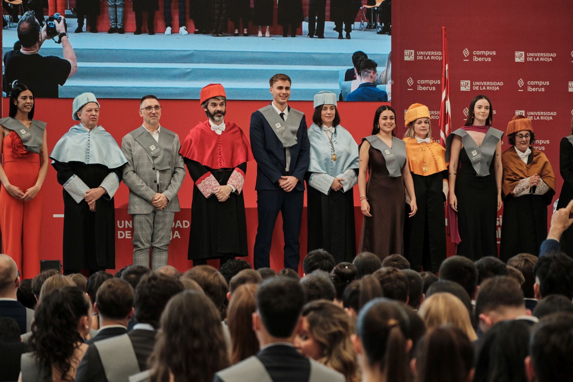 Acto de graduación de la Escuela de Máster y Doctorado de la UR