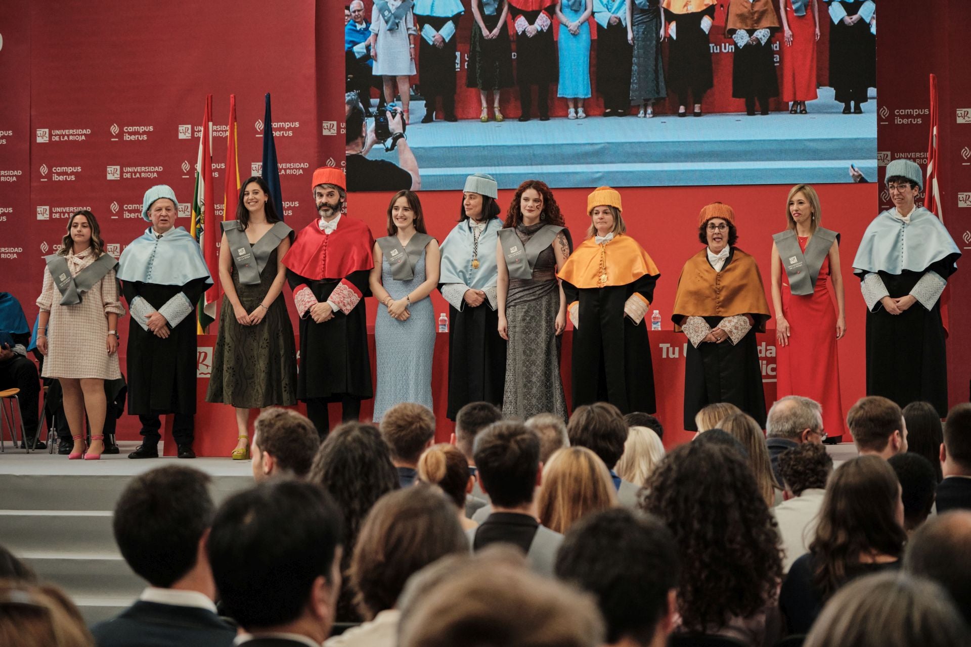 Acto de graduación de la Escuela de Máster y Doctorado de la UR