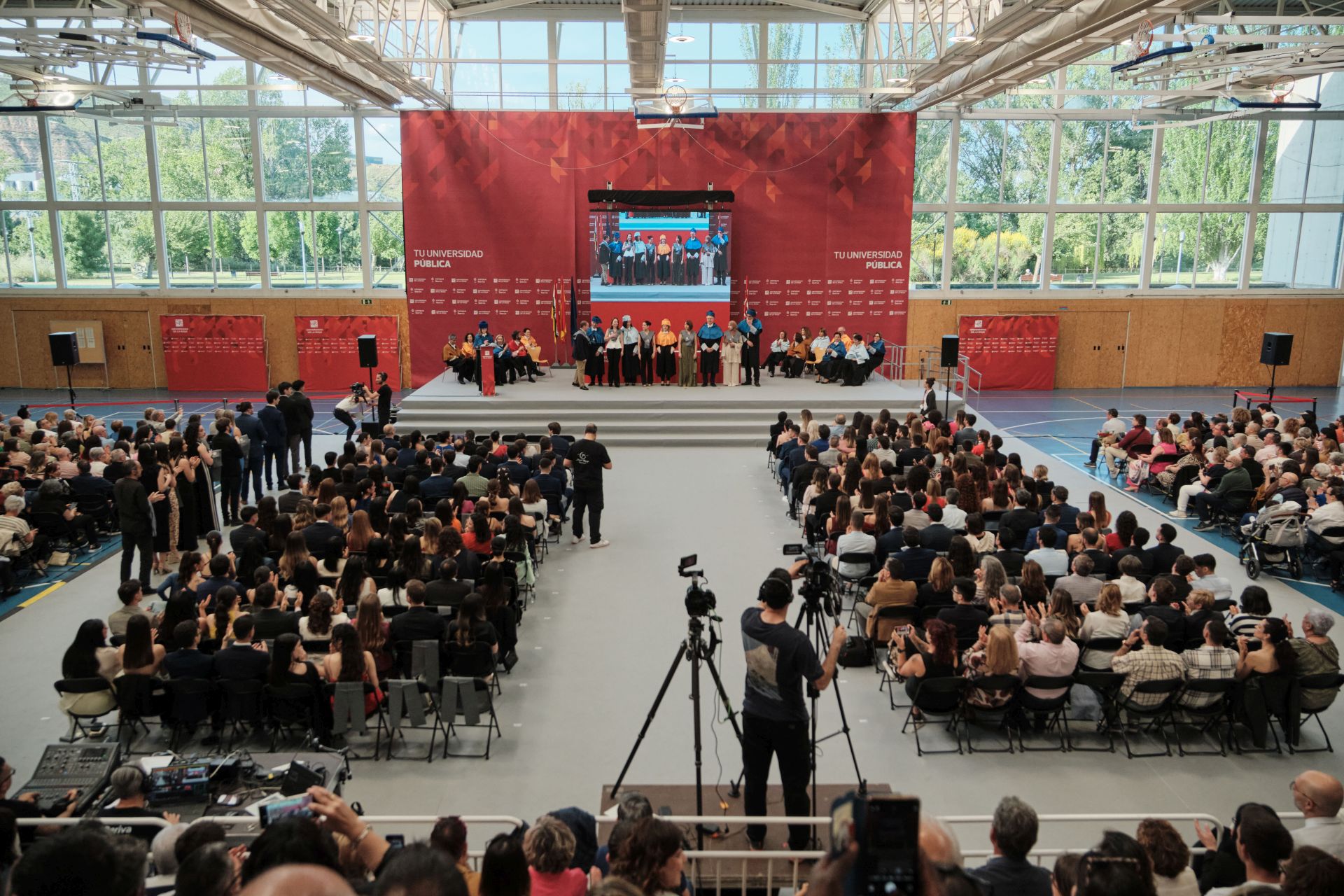 Acto de graduación de la Escuela de Máster y Doctorado de la UR