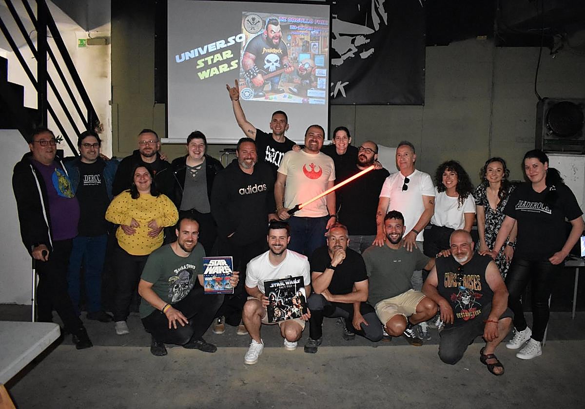 Pradejón lució su orgullo friki.