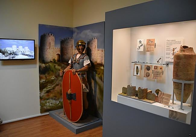 Detalle de una estancia del Centro de Interpretación de Contrebia.
