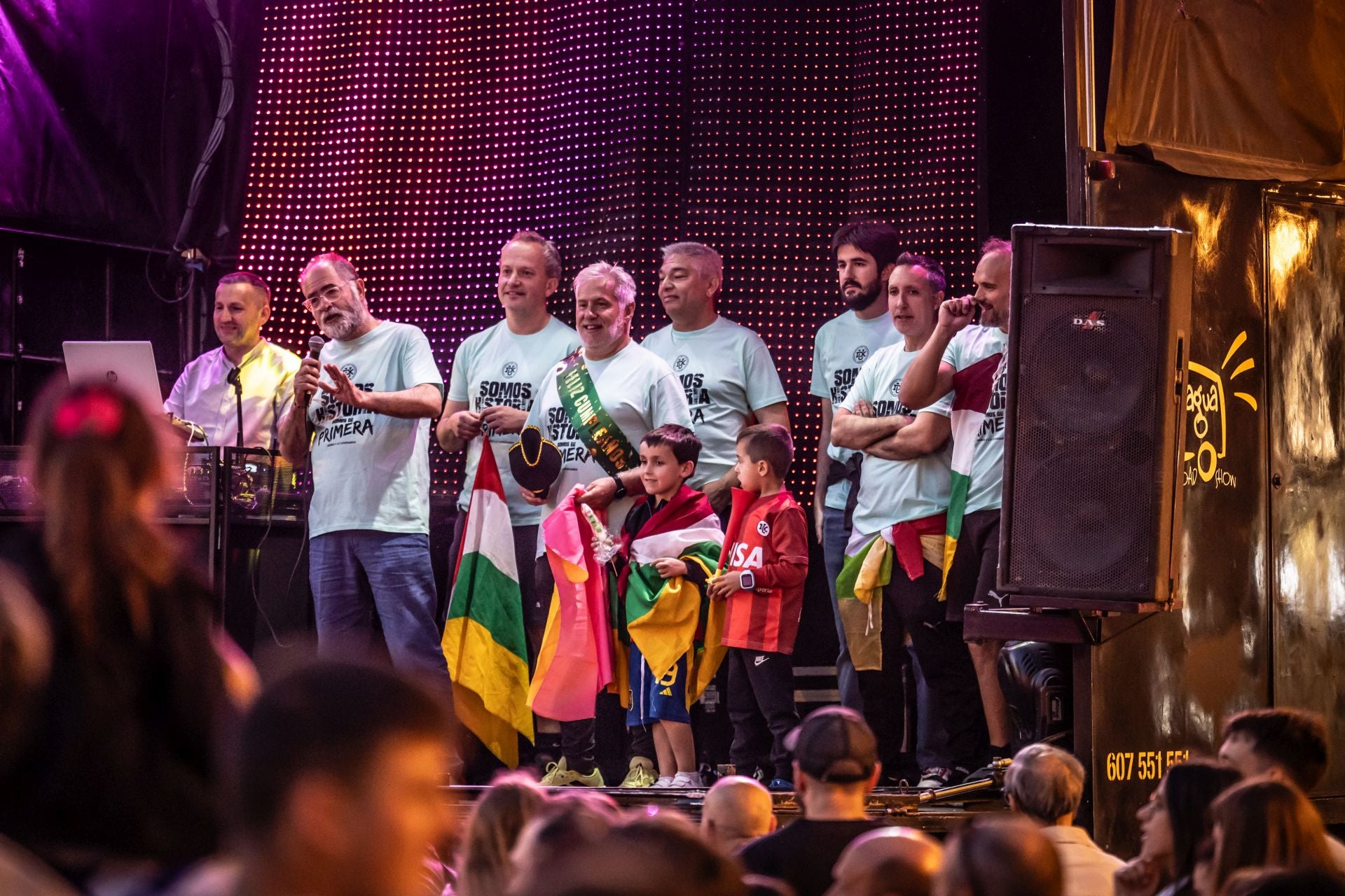 Así celebró el Dux su ascenso en la Fuente Murrieta