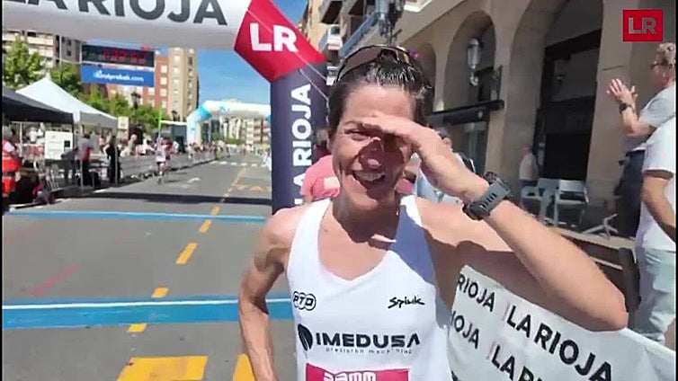 Iván Asensio y Gurutze Frades, ganadores de la Media Maratón