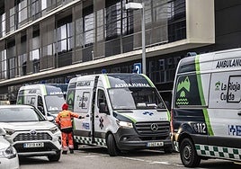 Una ambulancia, en una imagen de archivo.