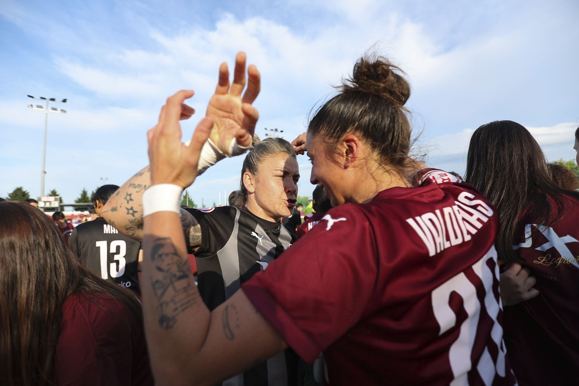 Explosión de alegría por el ascenso del DUX