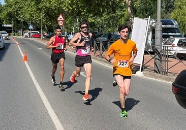 Iván Asensio y Gurutze Frades estrenan podio en la Media Maratón de La Rioja