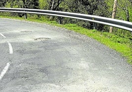 Estado que presenta el firme de la LR-232.