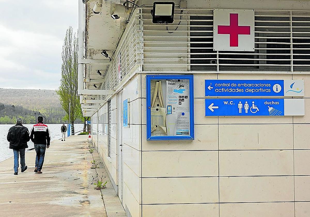 El Club Náutico El Rasillo, semanas atrás.