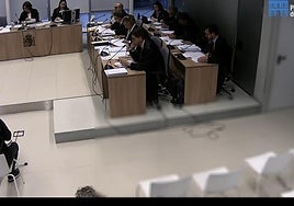 Imagen de la segunda sesión de juicio celebrada este martes