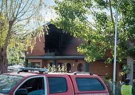 Las imágenes del incendio del camping de Navarrete