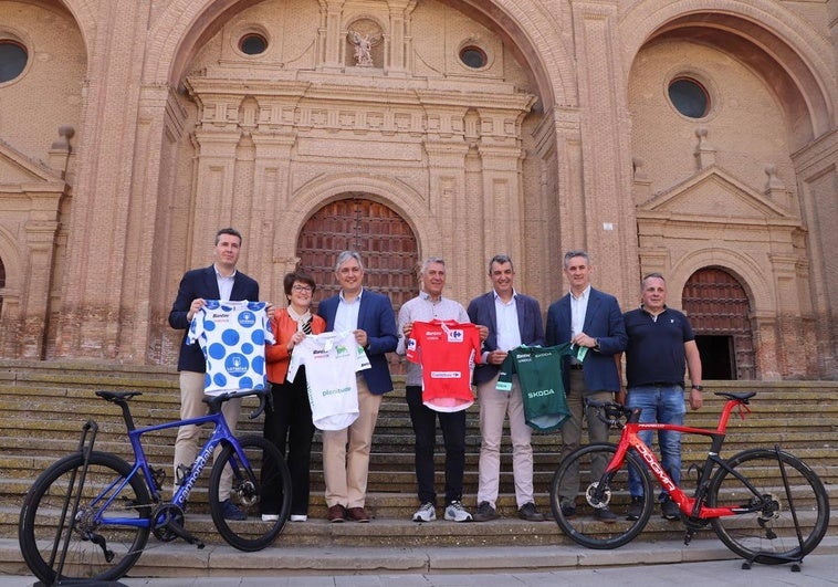 Presentación de la novena etapa de la Vuelta Ciclista a España en Alfaro.