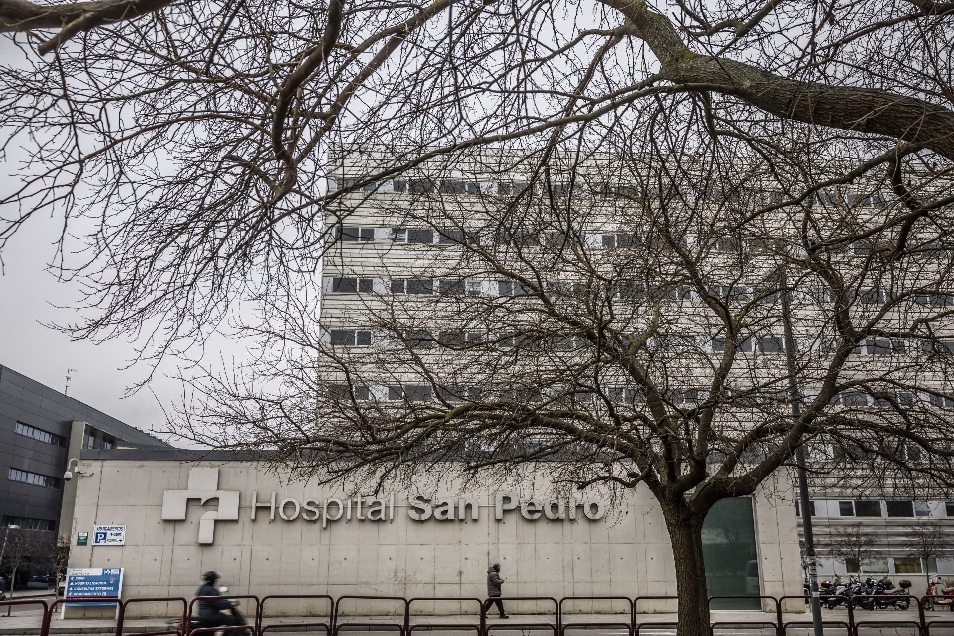Imagen del San Pedro, hospital de referencia riojano.