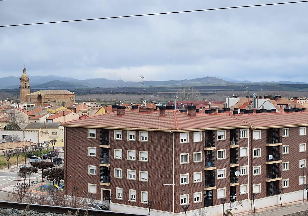 Viviendas en Agoncillo, donde el Plan Revive ha tenido éxito.