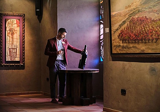 Jesús Arechavaleta, responsable de enoturismo de Ontañón desde la inauguración de la Bodega Museo.