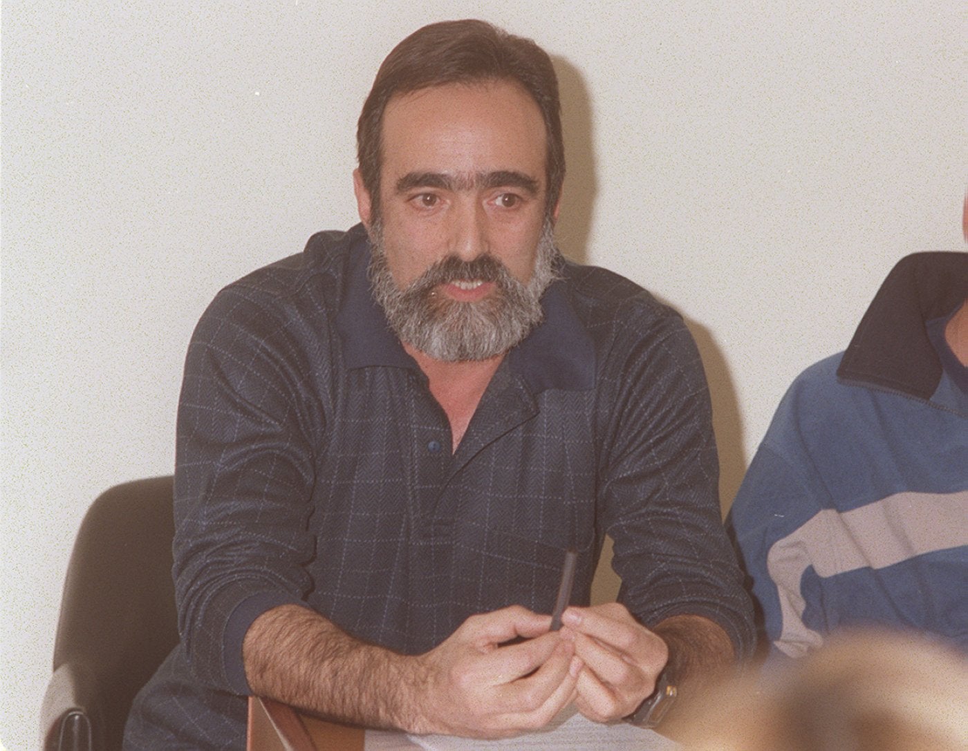 Antonio Moreno, durante su presidencia de la Federación de Atletismo.