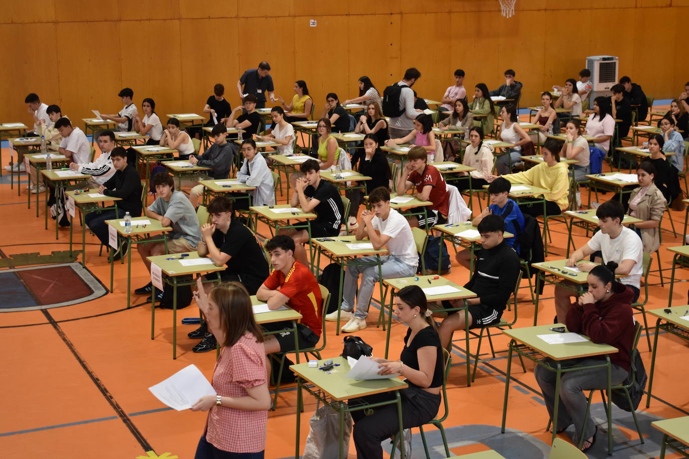 Las imágenes de la Selectividad en Calahorra