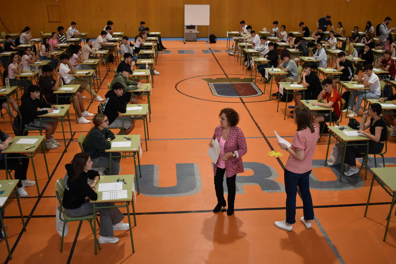 Las imágenes de la Selectividad en Calahorra