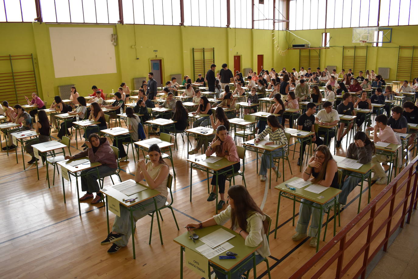 Las imágenes de la Selectividad en Calahorra